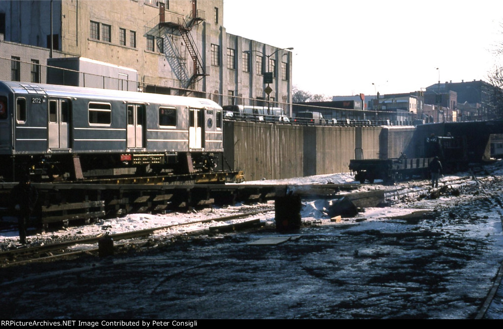 NYCTA 2172 Bombardier Subway Car